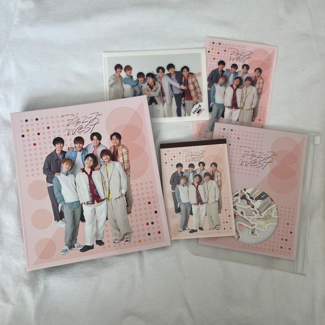 WEST ポートレートシリーズ2021 アルバム ファイル ステッカー メモ帳