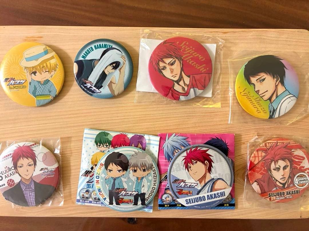 黒バス 赤司征十郎 缶バッジ - メルカリ