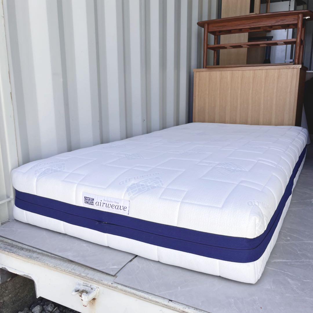 取付無料！エアウィーヴ S03 快眠 清潔 おしゃれホワイトシングルマットレス✨