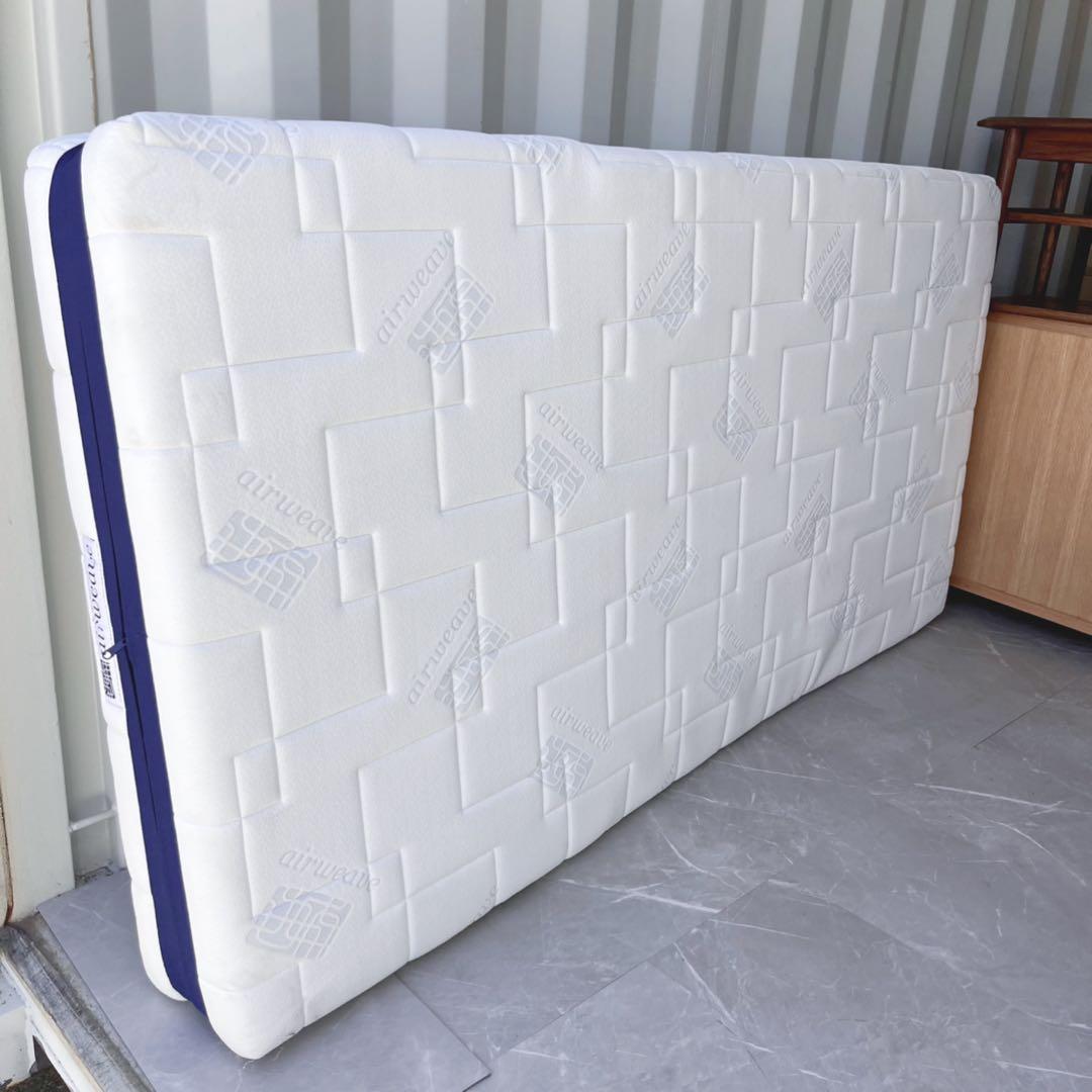 取付無料！エアウィーヴ S03 快眠 清潔 おしゃれホワイトシングルマットレス✨