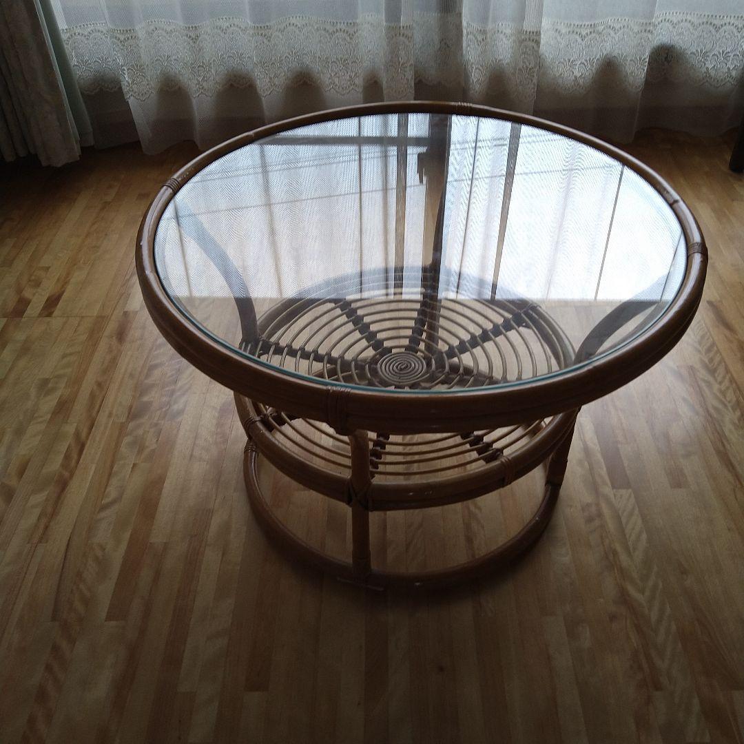 籐テーブル 日本製