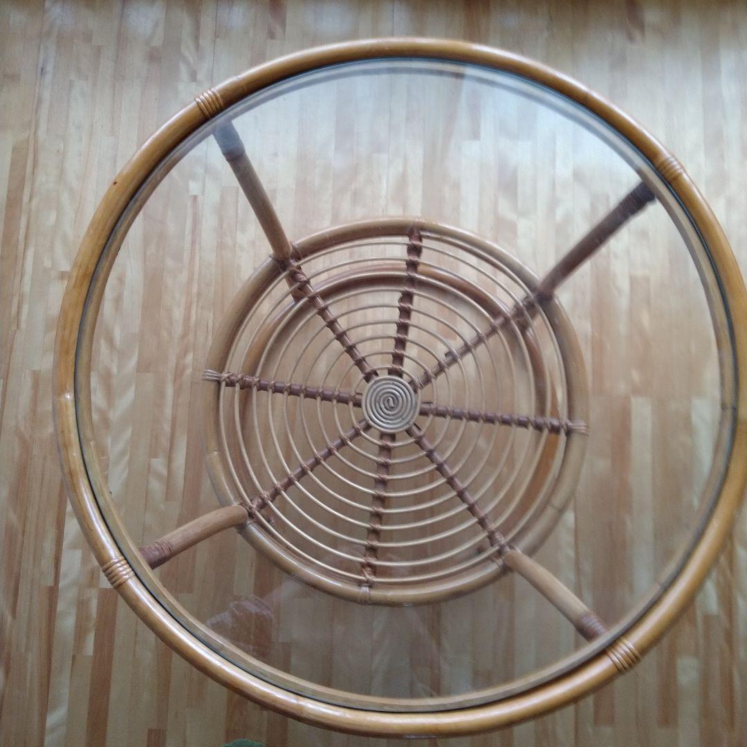 籐テーブル 日本製