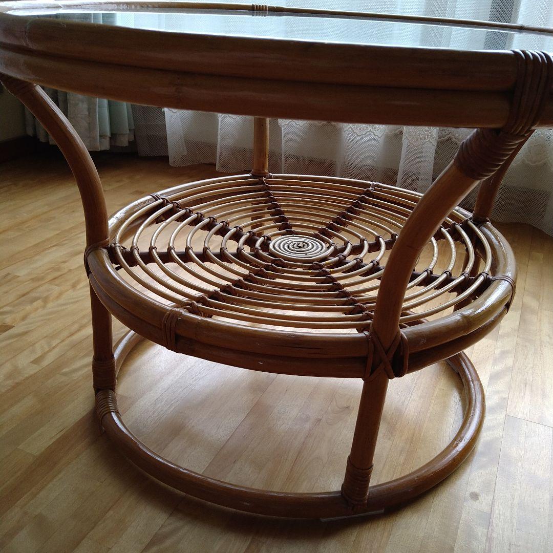 籐テーブル 日本製