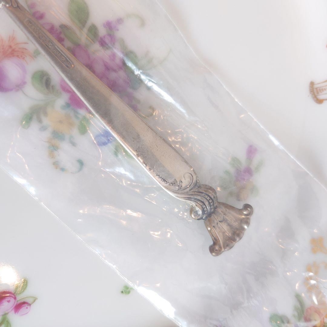 アメリカ　純銀　シルバー　フォーク　スターリングシルバー　Wallace