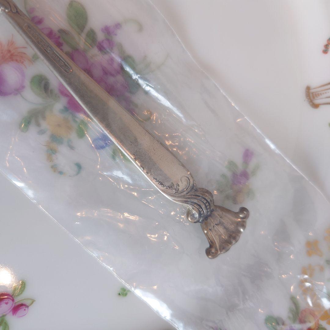 アメリカ　純銀　シルバー　フォーク　スターリングシルバー　Wallace