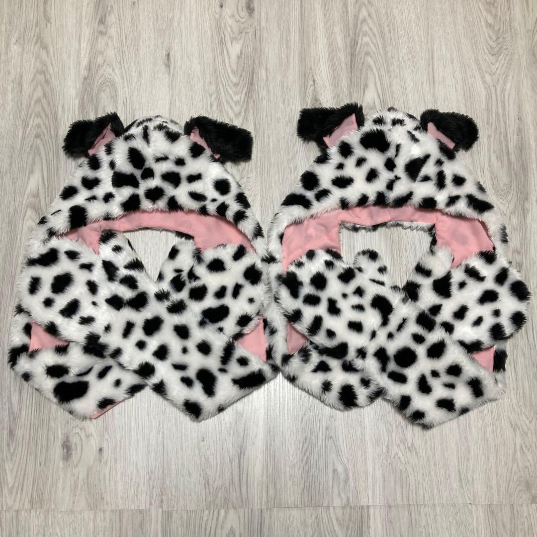 ディズニー ファンキャップ マフラー ダルメシアン 101匹わんちゃん2