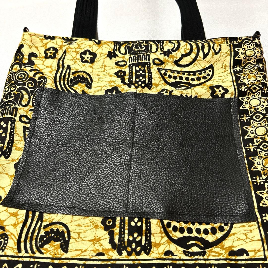 推し活　男女おしゃれトートバッグ　肩掛け　ショルダー　藤井風　愛用柄ハンドメイド