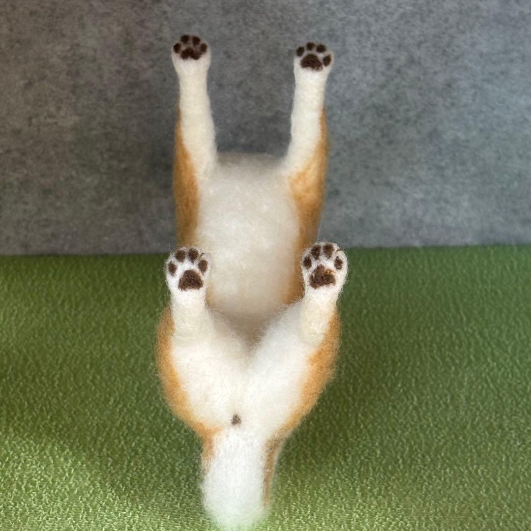 柴犬 羊毛フェルト ハンドメイド No.112 - メルカリ