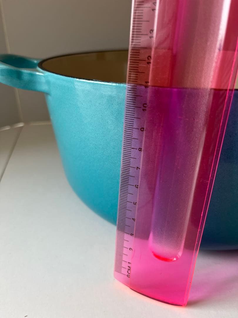 豆子さま専用 ルクルーゼ ココットロンド 26cm カリビアンブルー