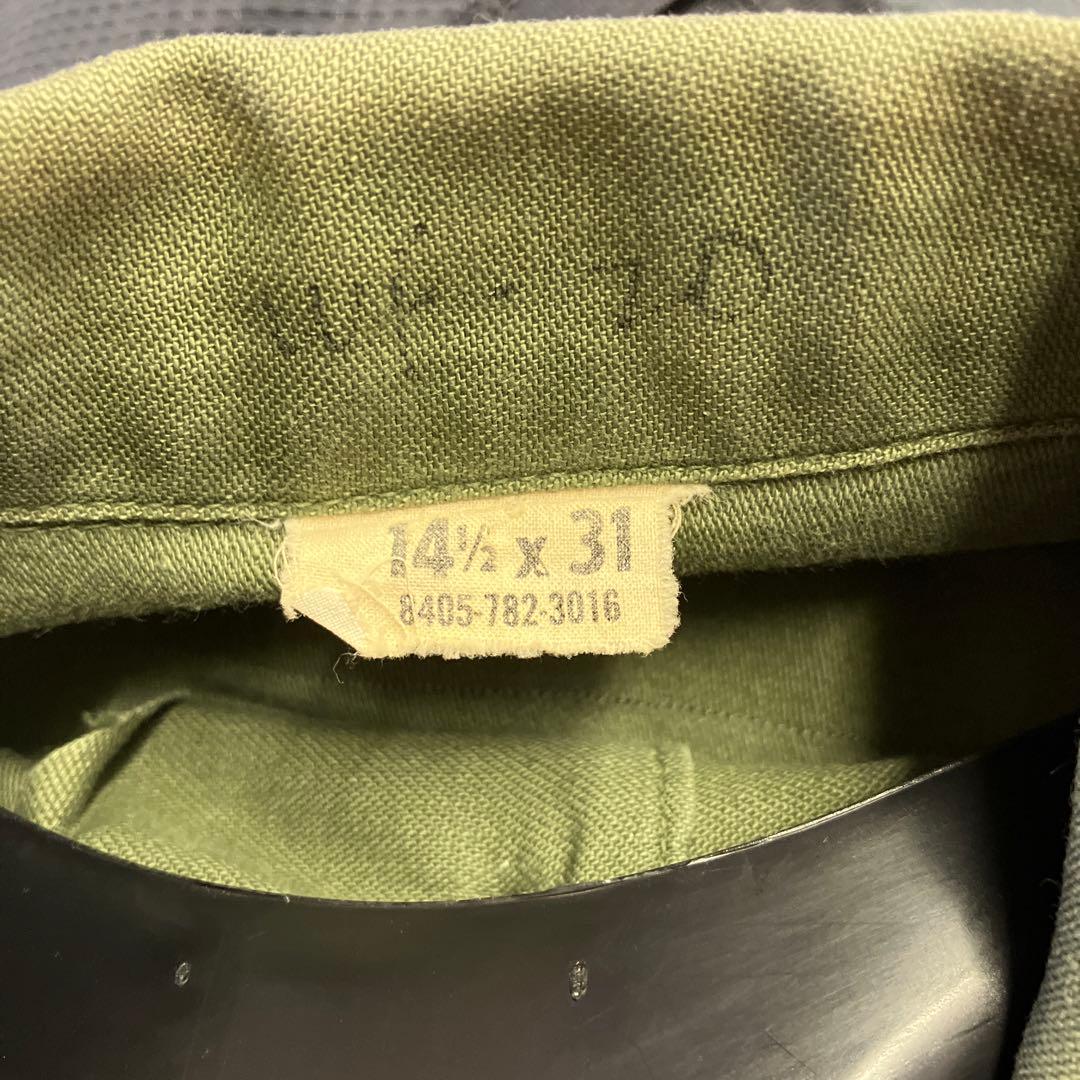 60s USA製 ヴィンテージ U.S.ARMY ミリタリーシャツ