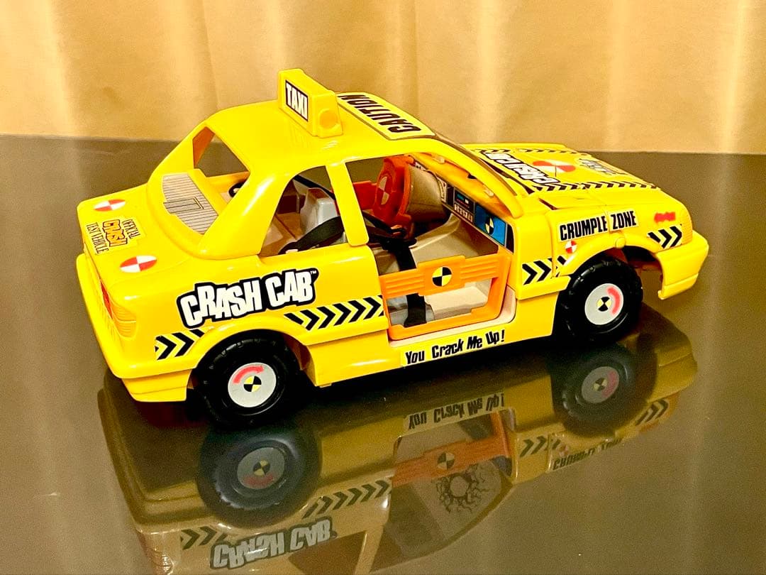 【希少美品】クラッシュダミーズ　フィギュア　ビークル　セット　当時もの