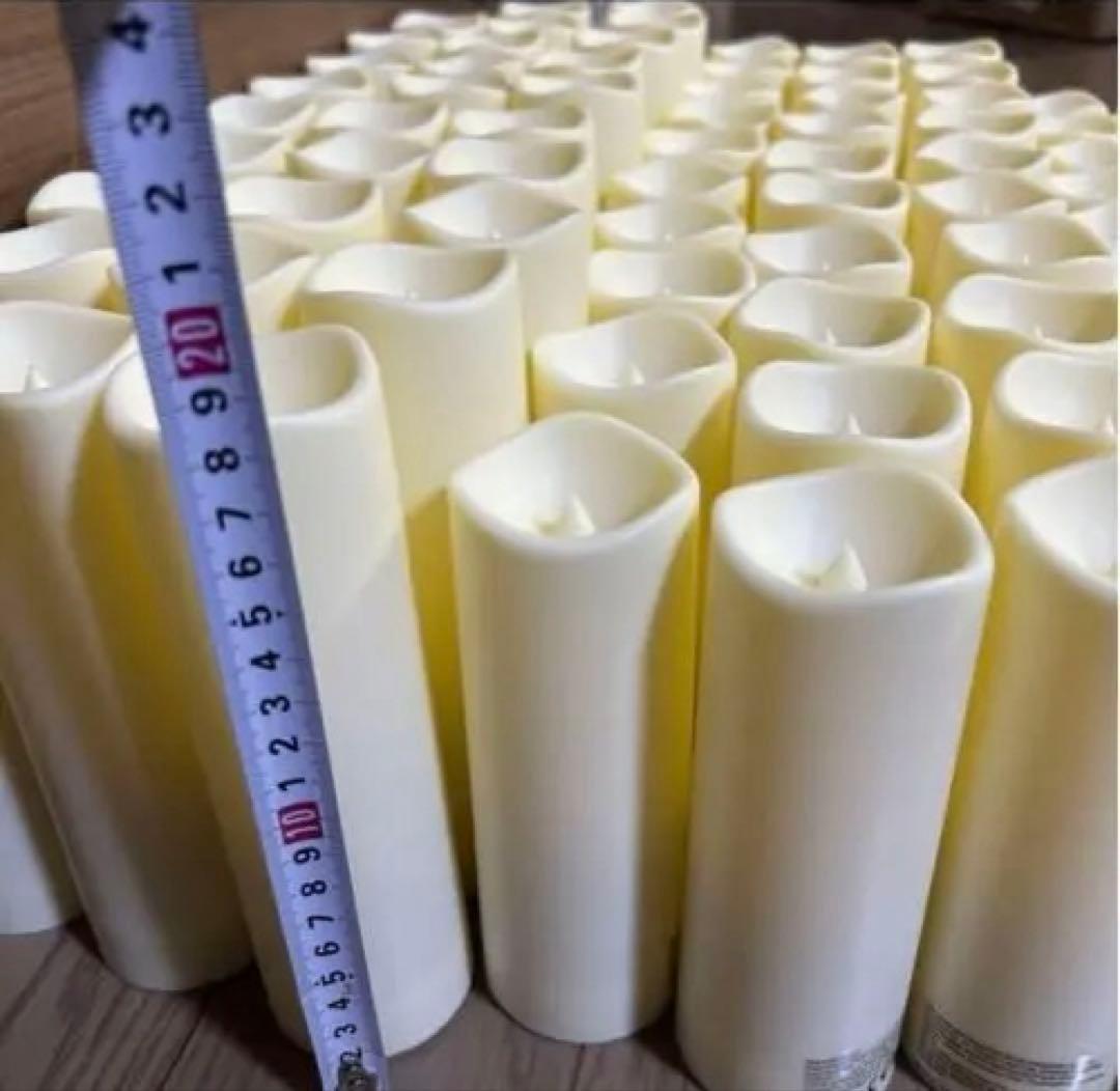 LEDキャンドル143個（電池入り）リモコン付き