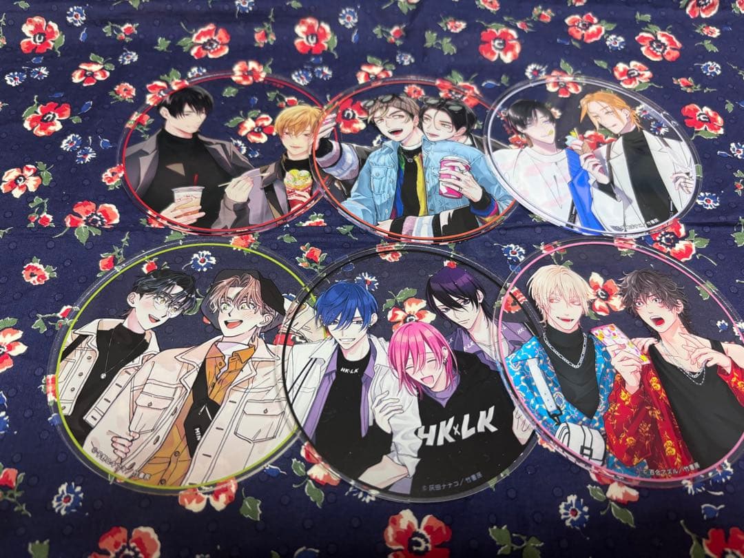 まとめ売り】BL グラッテ アクリルコースター／Qpa 高崎ぼすこ 他