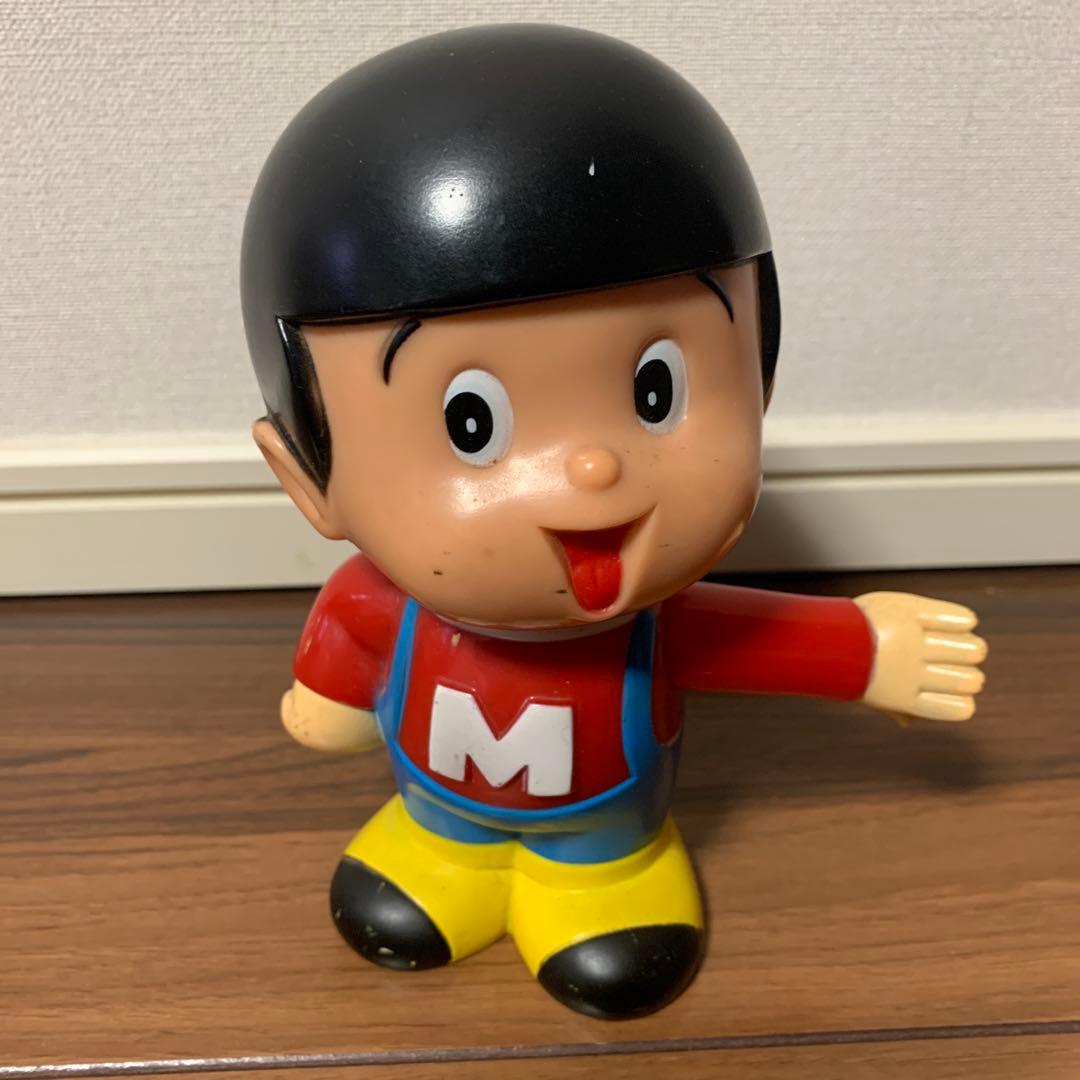 レア ヤン坊マー坊 ソフビ マスコット人形 貯金箱 レトロ - メルカリ