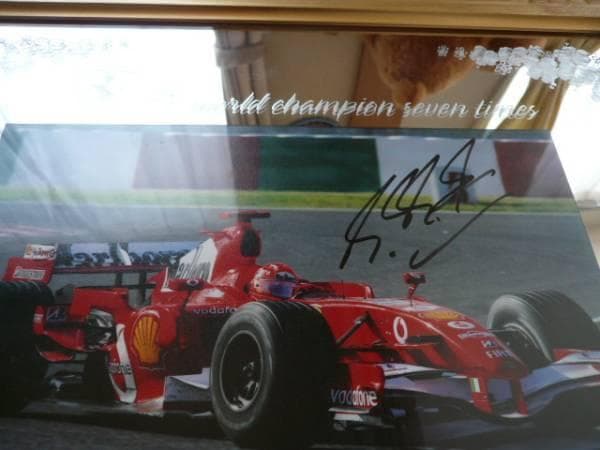 M・シューマッハ 2006JapanGP サイン入りフォト