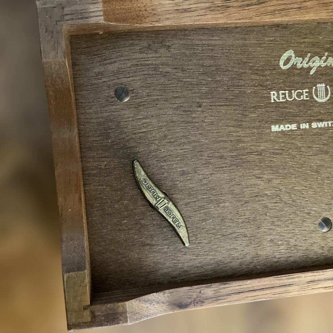 共鳴箱付き　リュージュオルゴール　72弁 アベマリア 主よ人の望みの喜びよ 3曲