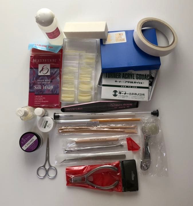 年末SALE❗️セルフネイル ネイリスト検定用品&テキストなどのセット