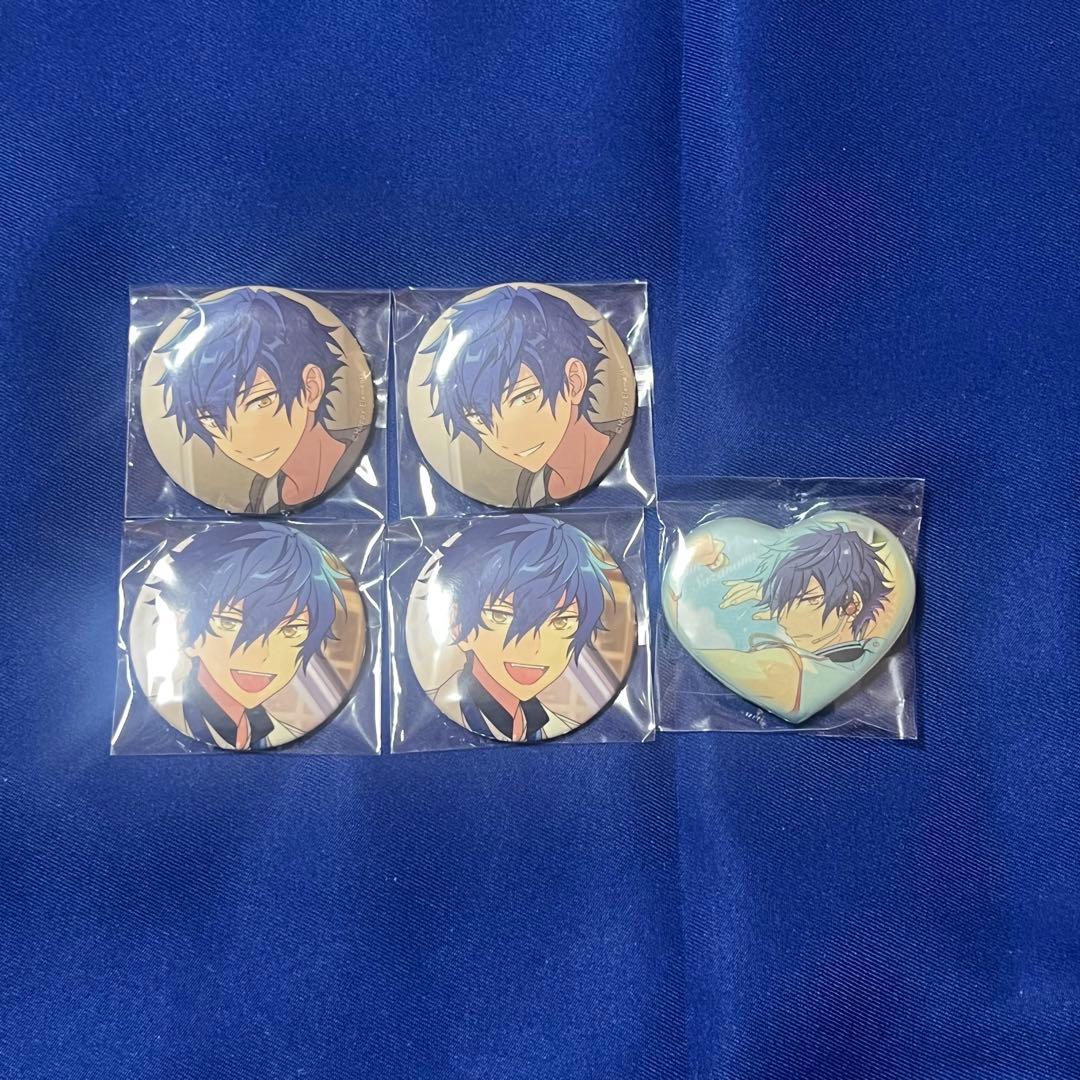 あんスタ 漣ジュン ハート缶バッジ テーマスカウト サマーライブ