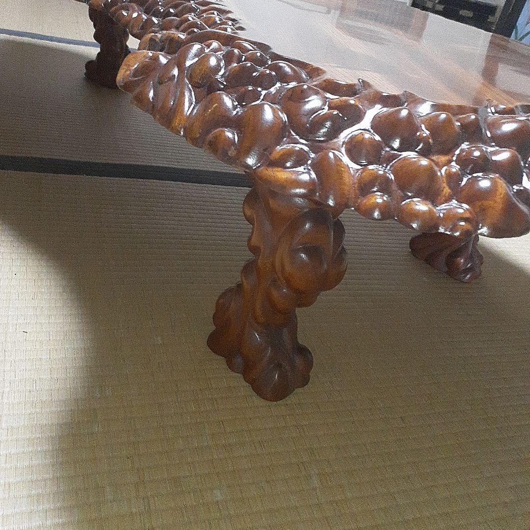 座卓　一枚板　磨き済み　引き取り可能