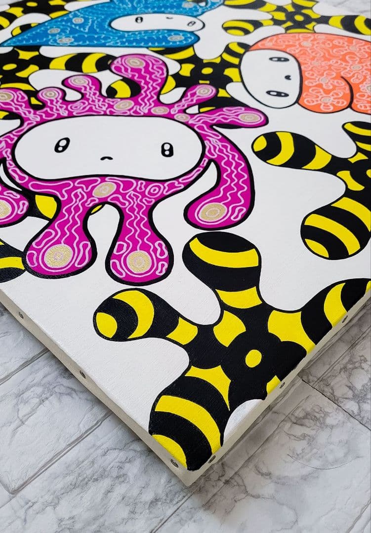 ☆鈴木哲也☆S12(606×606mm)アクリル原画1点物☆送料無料#