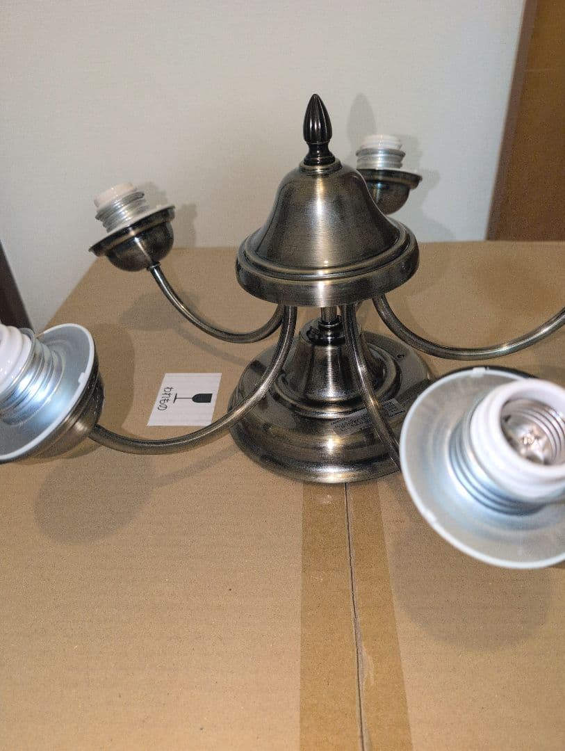 Panasonic シャンデリアLGB57518K LED5灯 新品未使用電球付