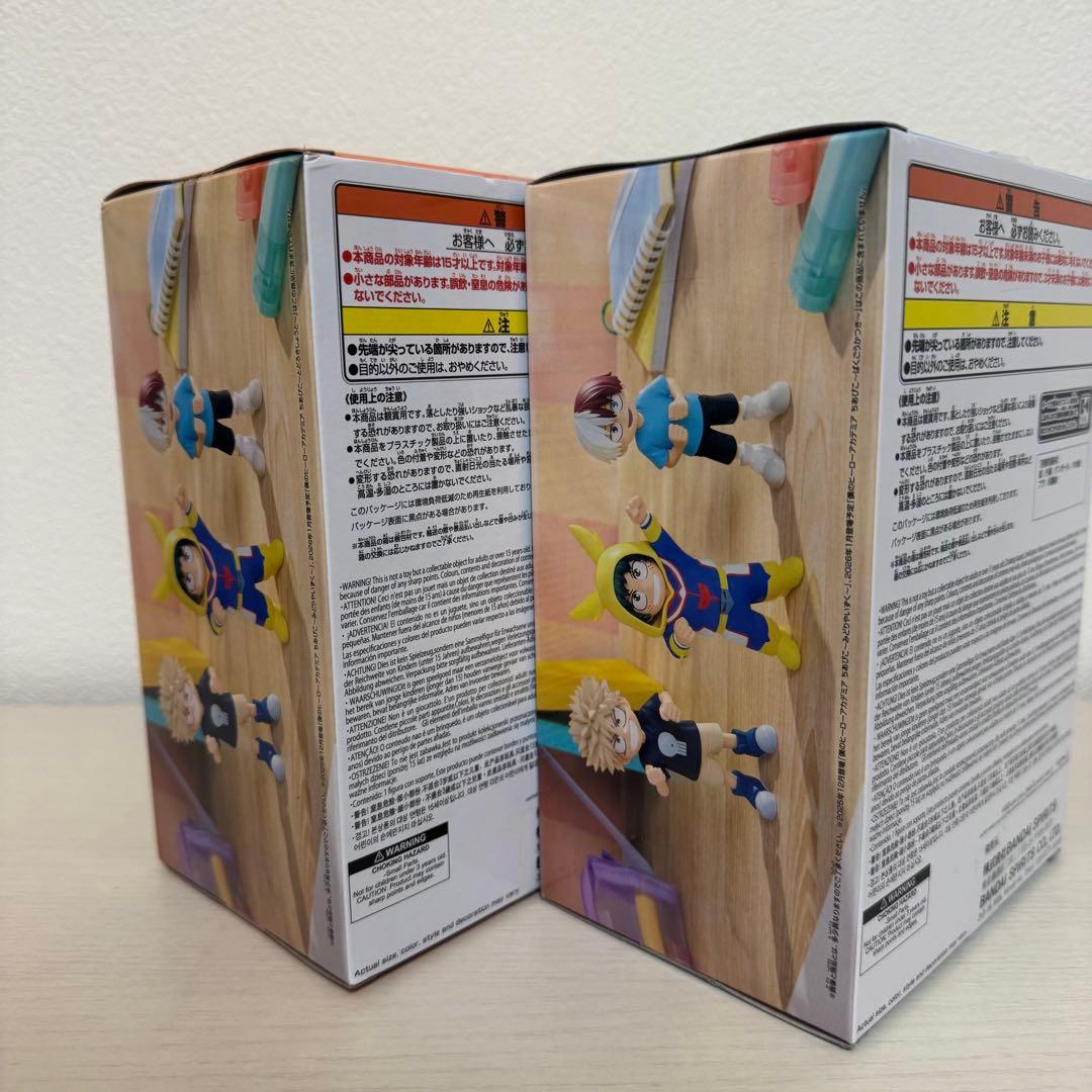 ヒロアカ ちあぴこ 爆豪勝己 轟焦凍 フィギュア2体セットまとめ売り