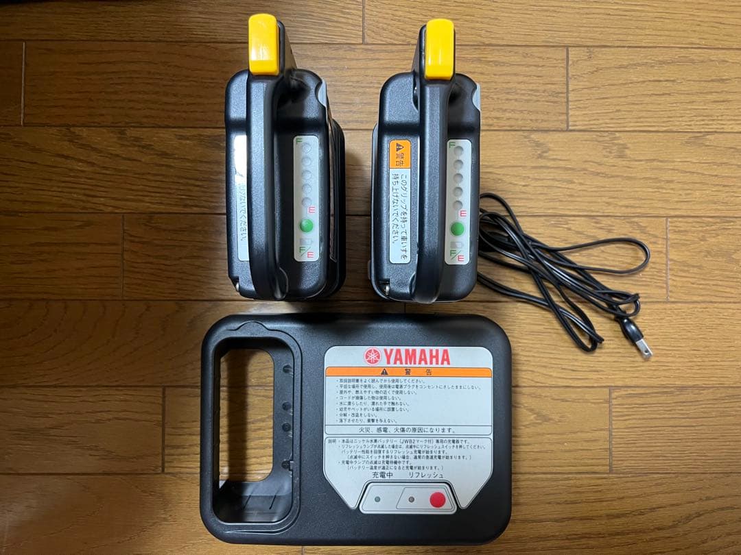 【美品】YAMAHA 軽量型電動車椅子　JWアクティブ　バッテリー2個　充電器付