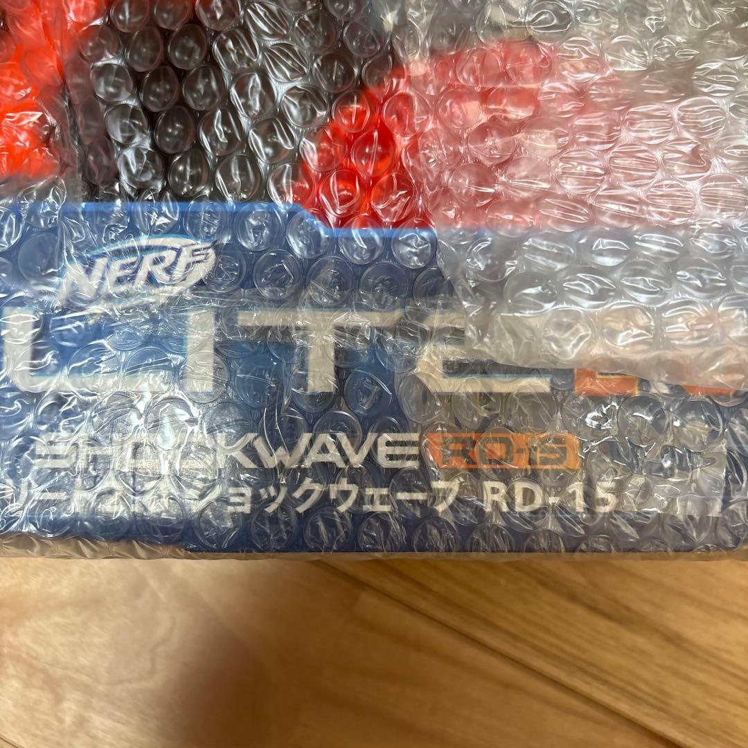 新品未開封 3点セット ナーフ エリート ショックウェーブRD-15