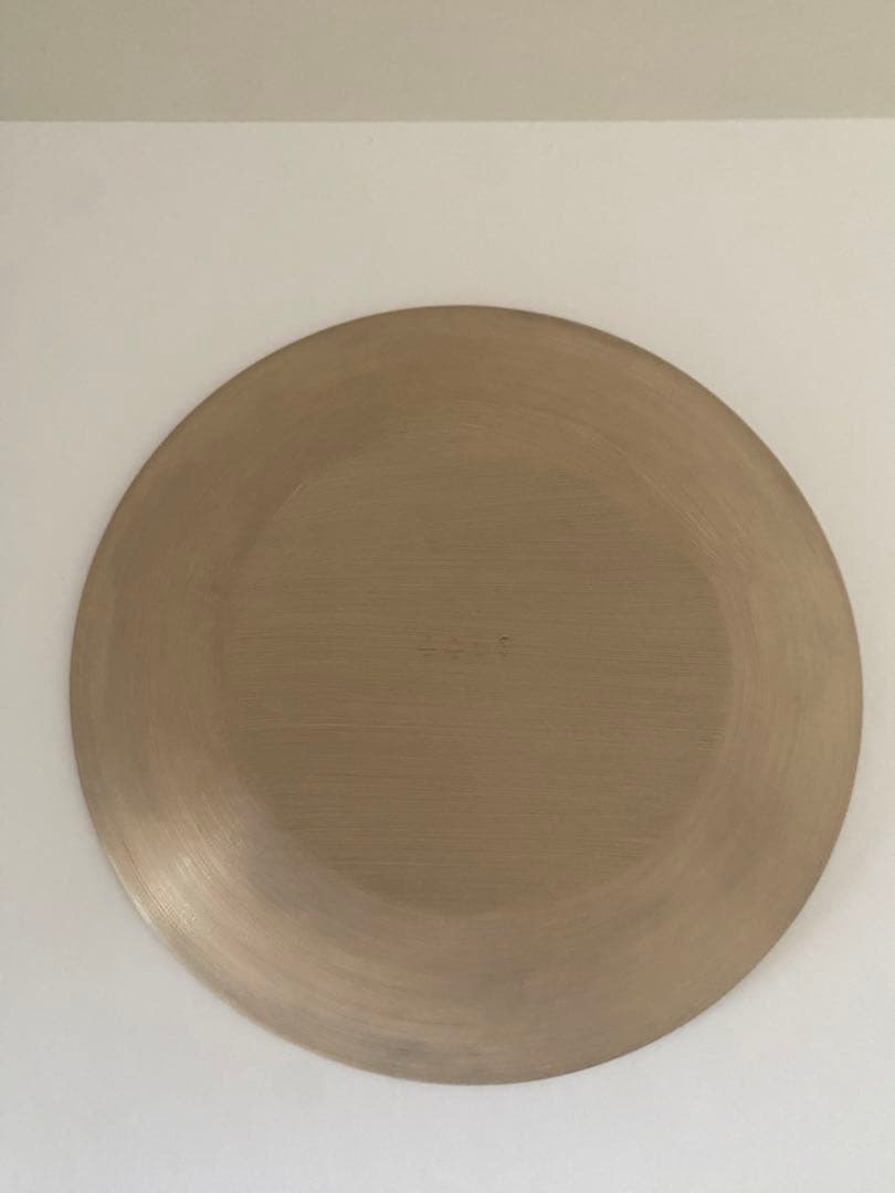 山本美文　白漆　プレート　2点セット　未使用