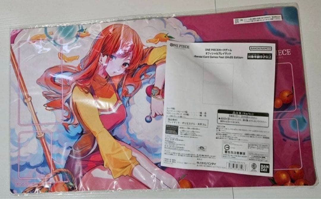 ワンピースカード ゼウス ナミ 公式 プレイマット プロモなし vol.2