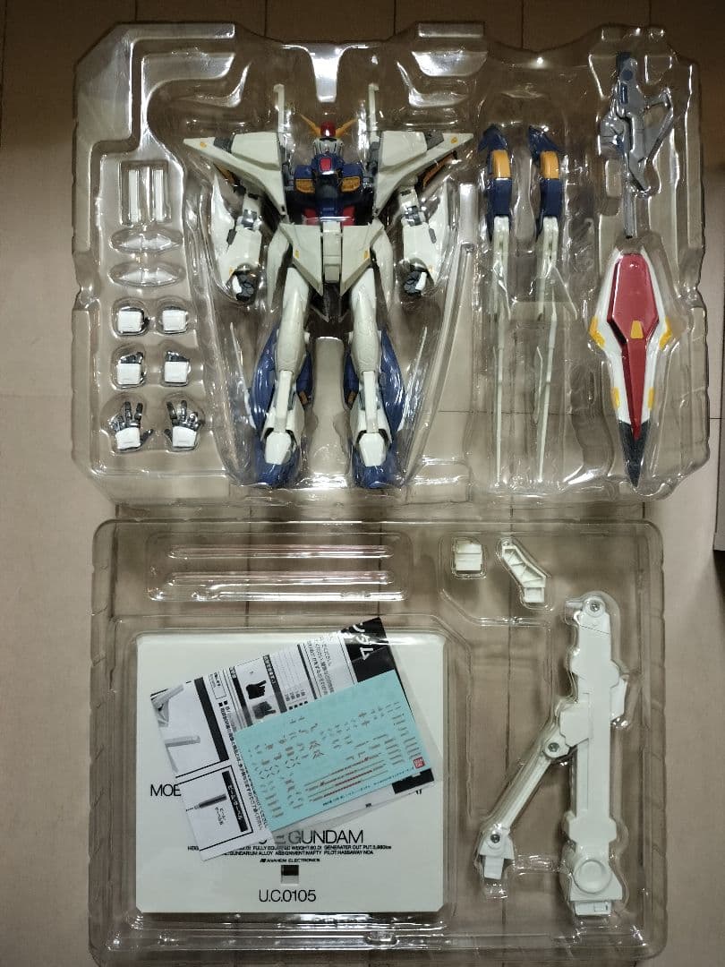 閃光のハサウェイ ROBOT魂 SIDE MS クスィーガンダム　デカール未使用