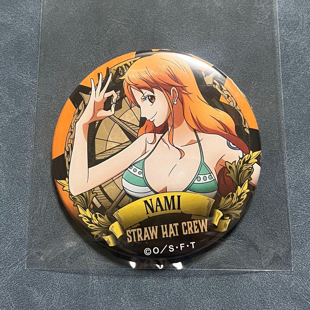 ワンピース ナミ 缶バッチ チャーム 3点セット - メルカリ