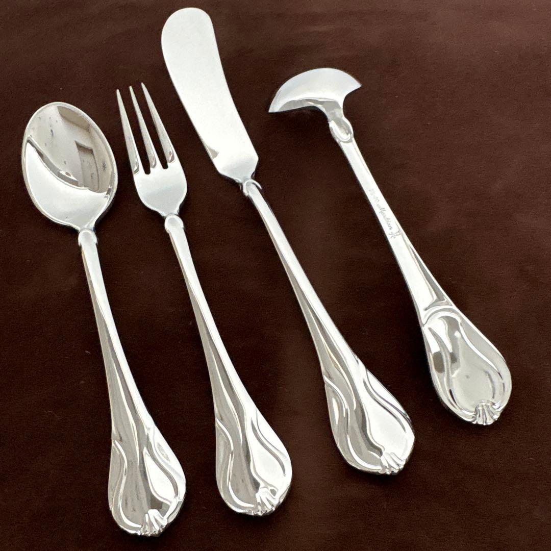 未使用　マーシャン　エクシブル　25-20 最高級ステンレス　カトラリー27本