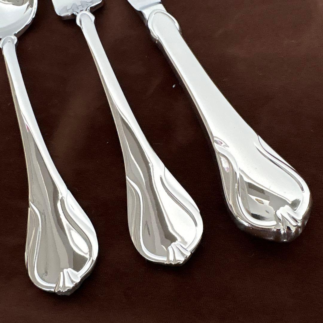 未使用　マーシャン　エクシブル　25-20 最高級ステンレス　カトラリー27本