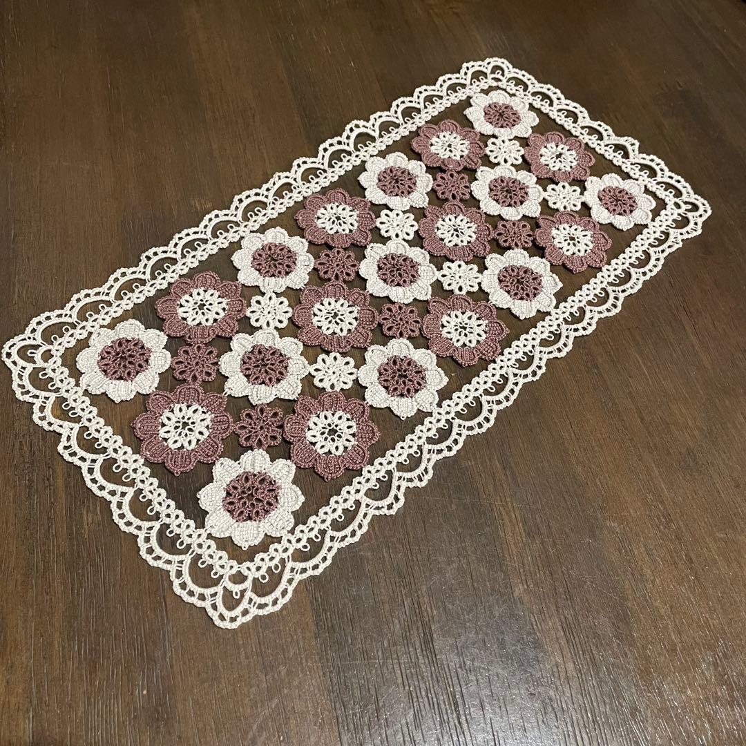 タティングレース ドイリー レース編み ハンドメイド 【26-4】 - メルカリ