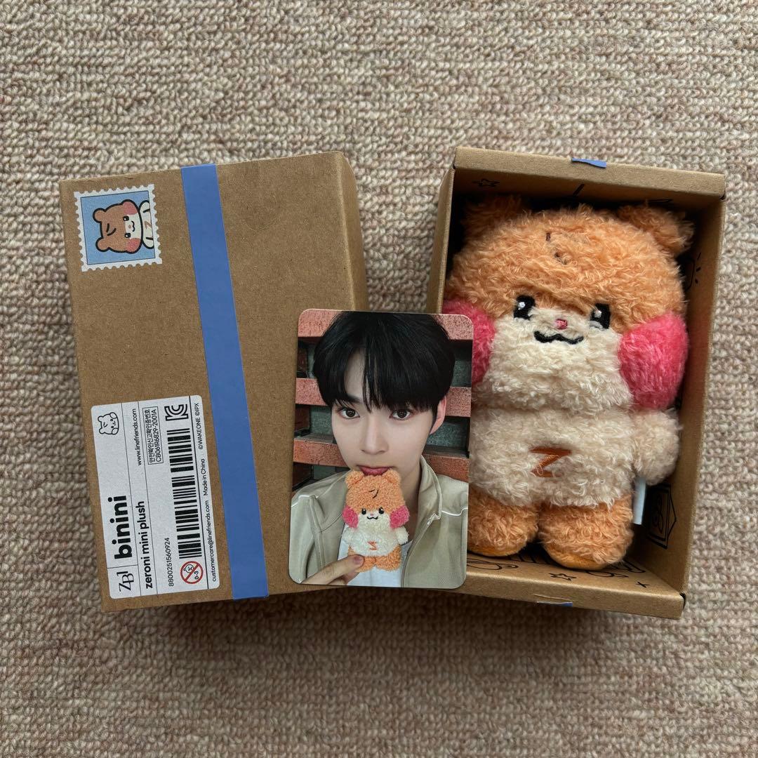 ZB1 binini zeroni ゼロニ ぬいぐるみ トレカ ハンビン ビニニ - メルカリ