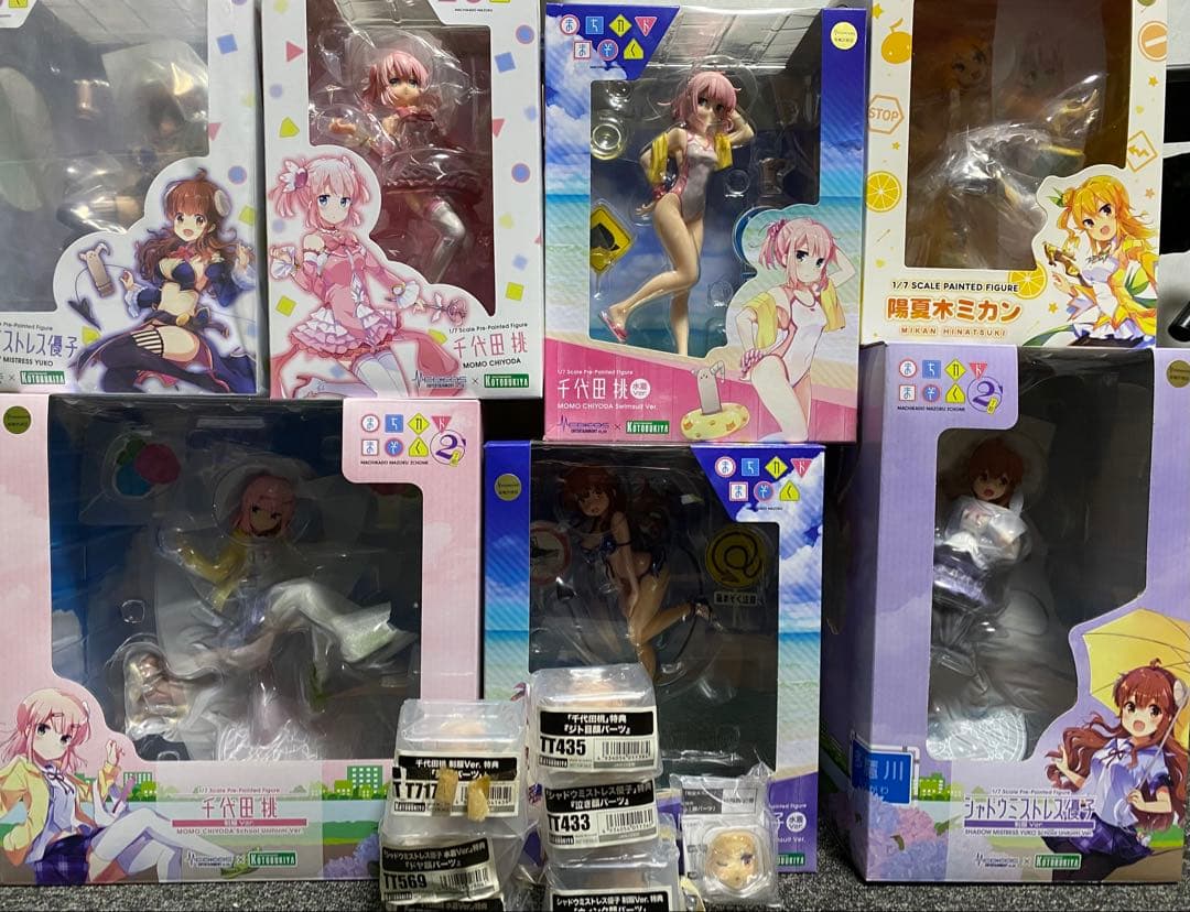 まちカドまぞく　フィギュアまとめ売り まちカドまぞく』制服姿のシャミ子、桃フィギュアの彩色見本が初展示