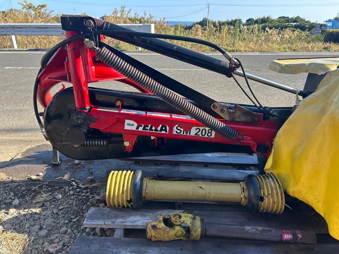 宮崎　FELLA ディスクモア 5連 油圧　折り畳み　SM208　フェラー　モア