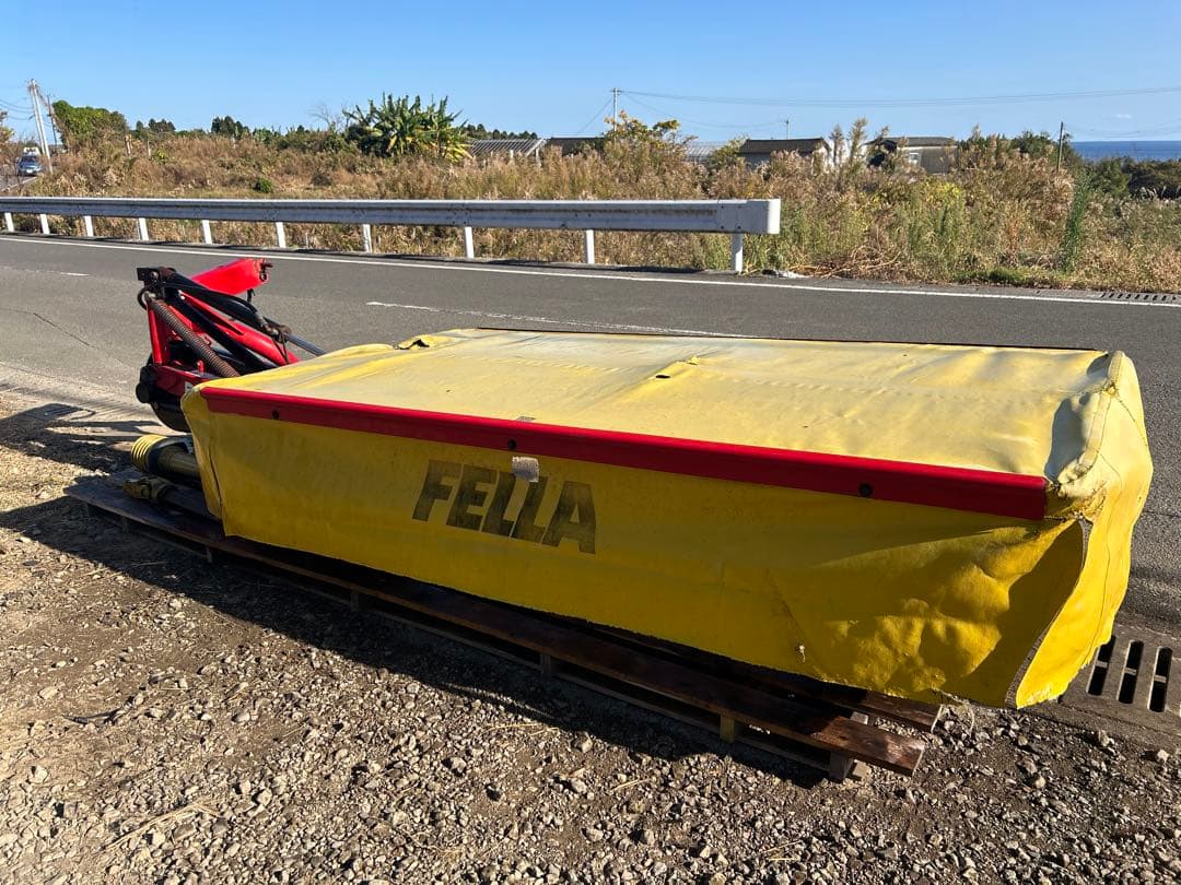 宮崎　FELLA ディスクモア 5連 油圧　折り畳み　SM208　フェラー　モア