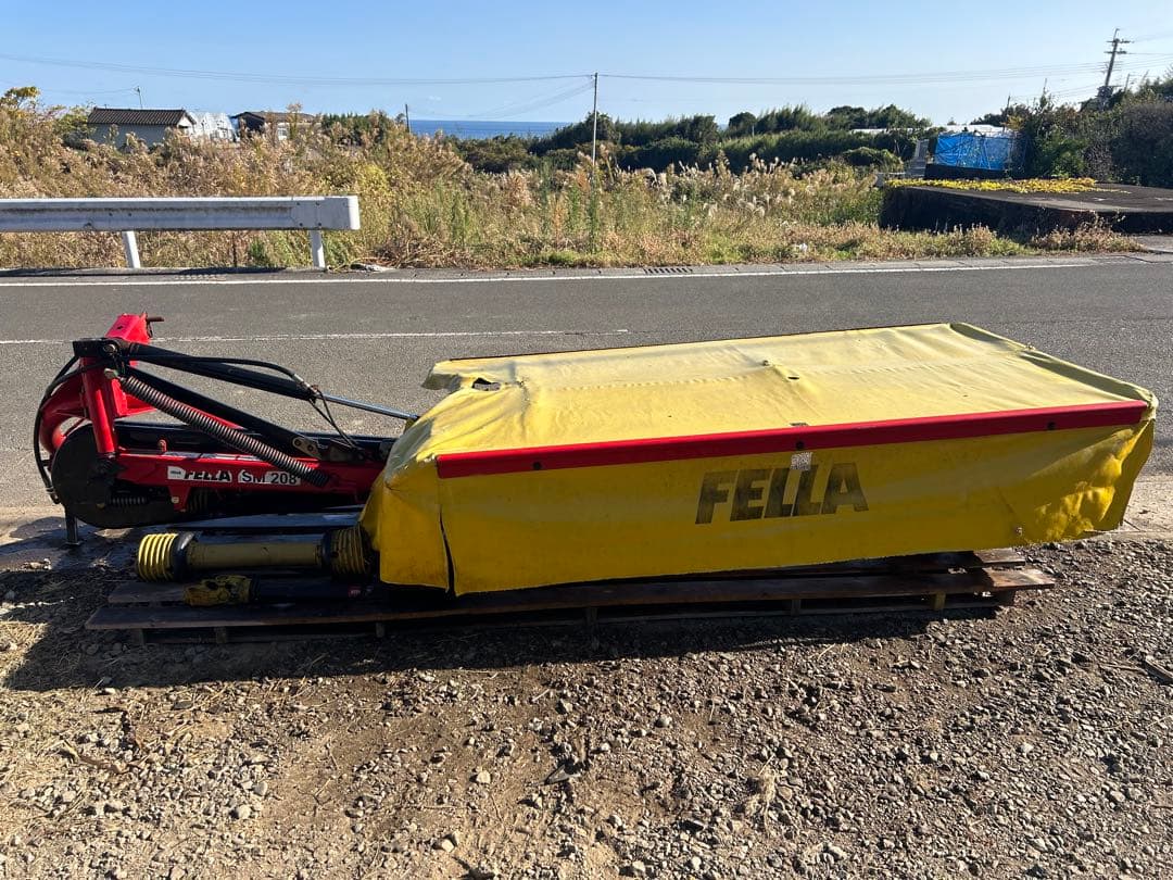 宮崎　FELLA ディスクモア 5連 油圧　折り畳み　SM208　フェラー　モア