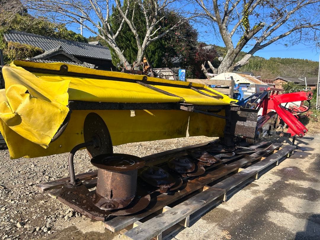 宮崎　FELLA ディスクモア 5連 油圧　折り畳み　SM208　フェラー　モア