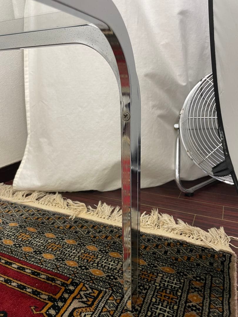 ミッドセンチュリー ガラステーブル バウハウス コルビジェ コーヒーテーブル