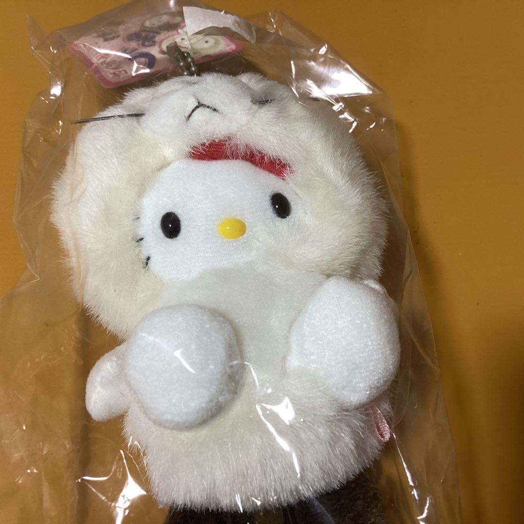 2959ハローキティ✖️しっぽ倶楽部キーホルダー冬季限定