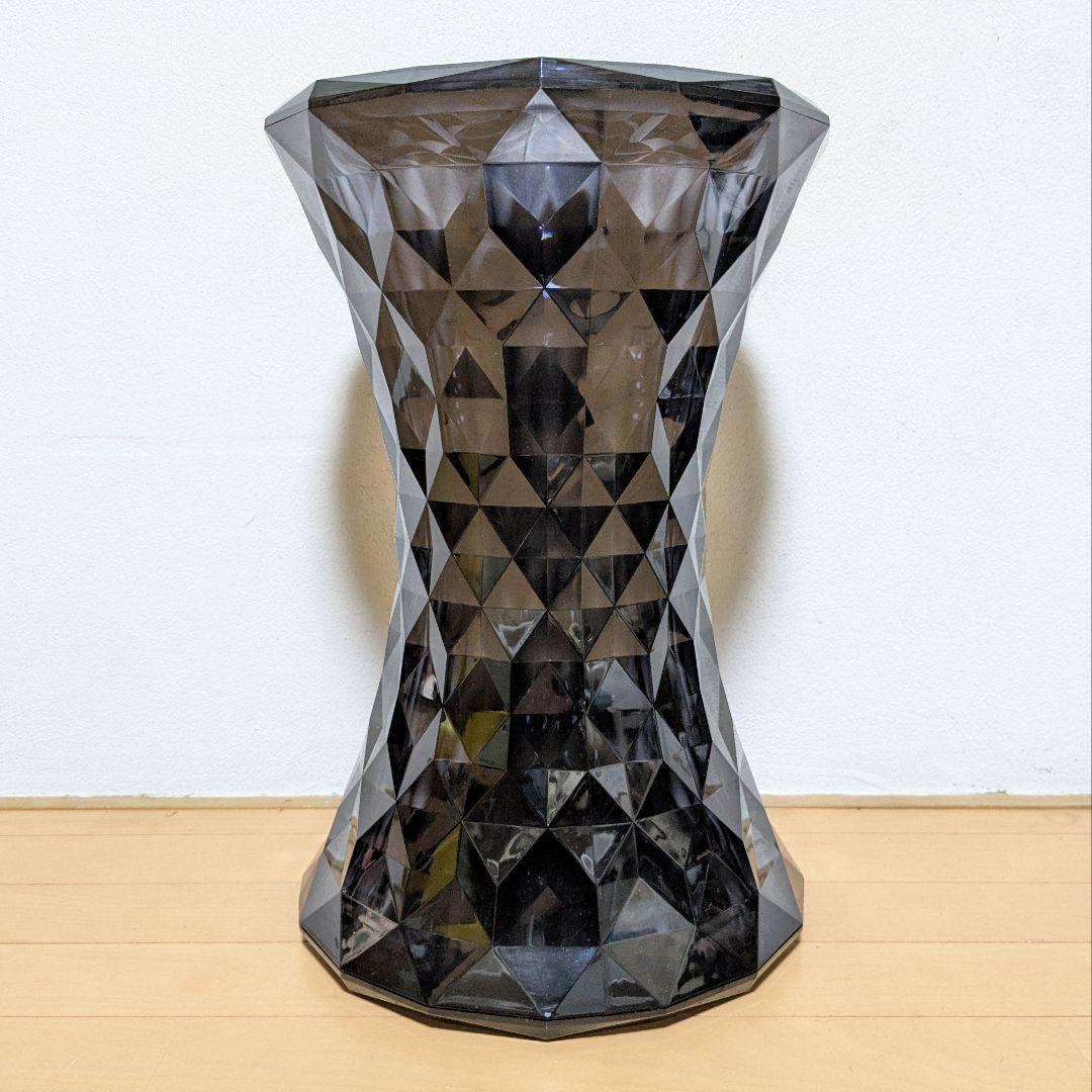 美品 Kartell STONE カルテル ストーン スツール スモーク 2