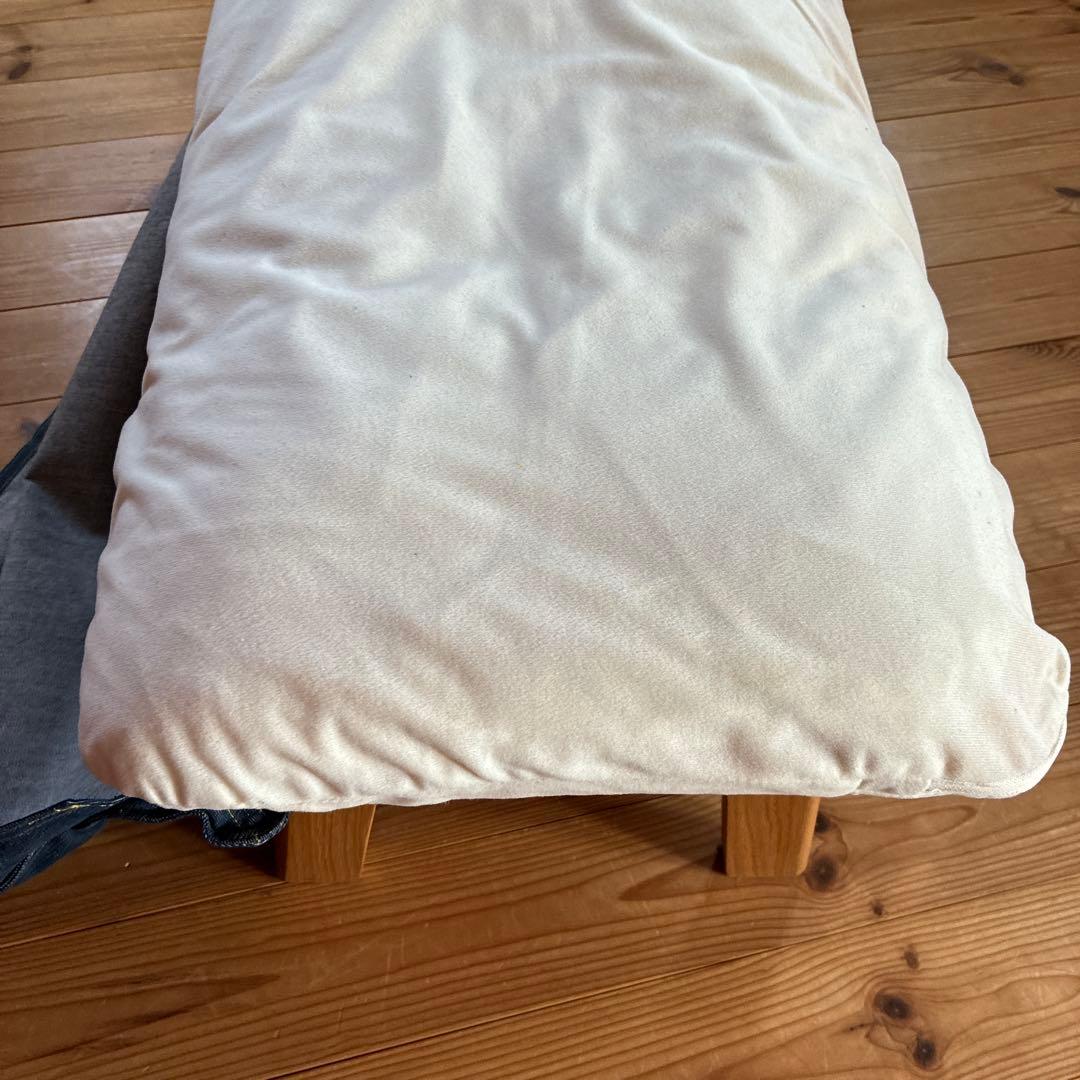 無印良品 オットマン　デニム