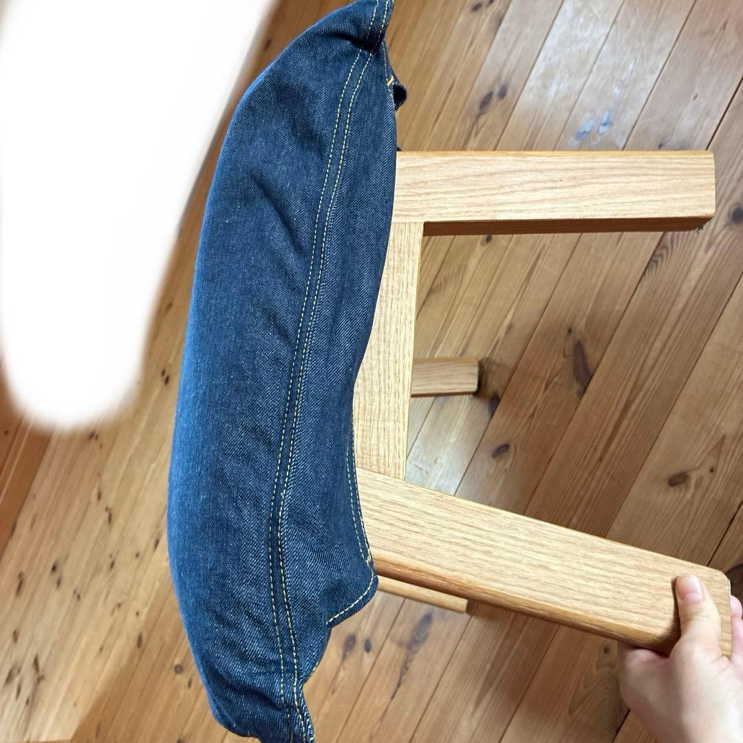 無印良品 オットマン　デニム