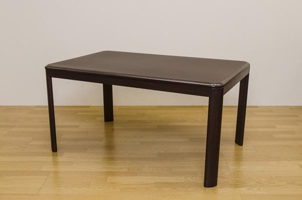 《新品・送料無料》ダイニングコタツ　135×85　長方形　掛け布団セット