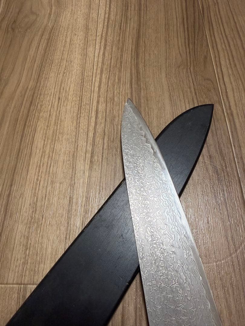 高村作　牛刀　祐成特注　刃渡り9寸　包丁