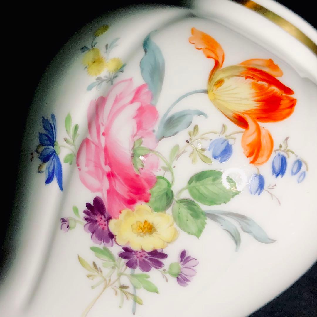 Meissenマイセン /※極美品 1級品 蓋付 フラワーベース/飾り壺/花瓶