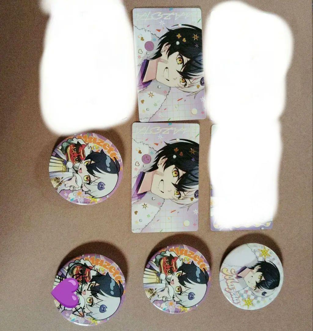 AMPTAKCOLORS まぜ太 カード 缶バッジ 直筆サイン入り - メルカリ